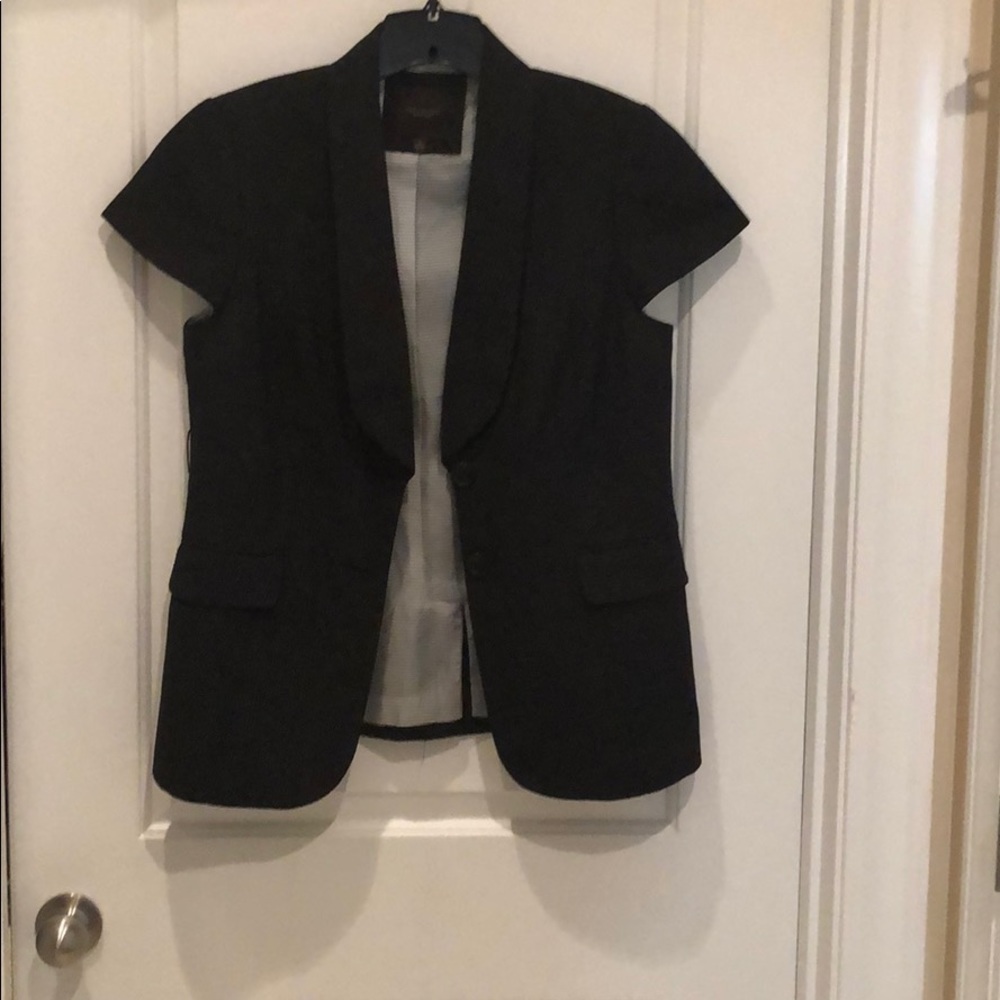 The Limited black/white suit size Large